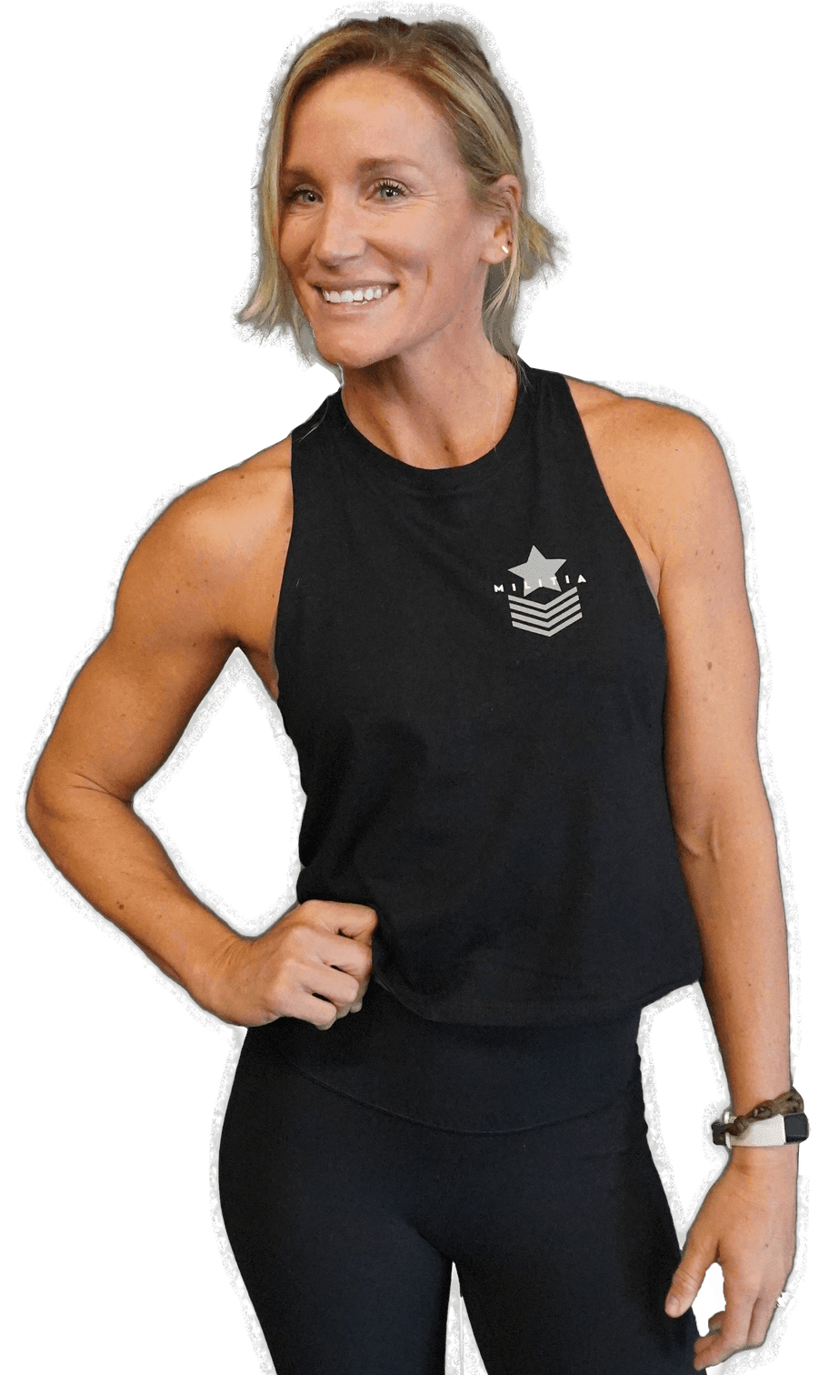 Athlete training at Militia Fitness